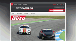 Desktop Screenshot of broemmler-motorsport.de